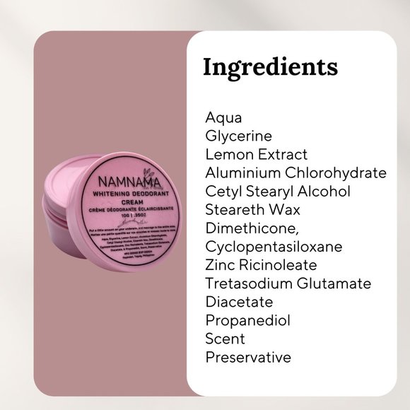 10 x WHITENING DEODORANT CREAM 10g WHOLESALE Antiperspirant - Picture 2 of 6